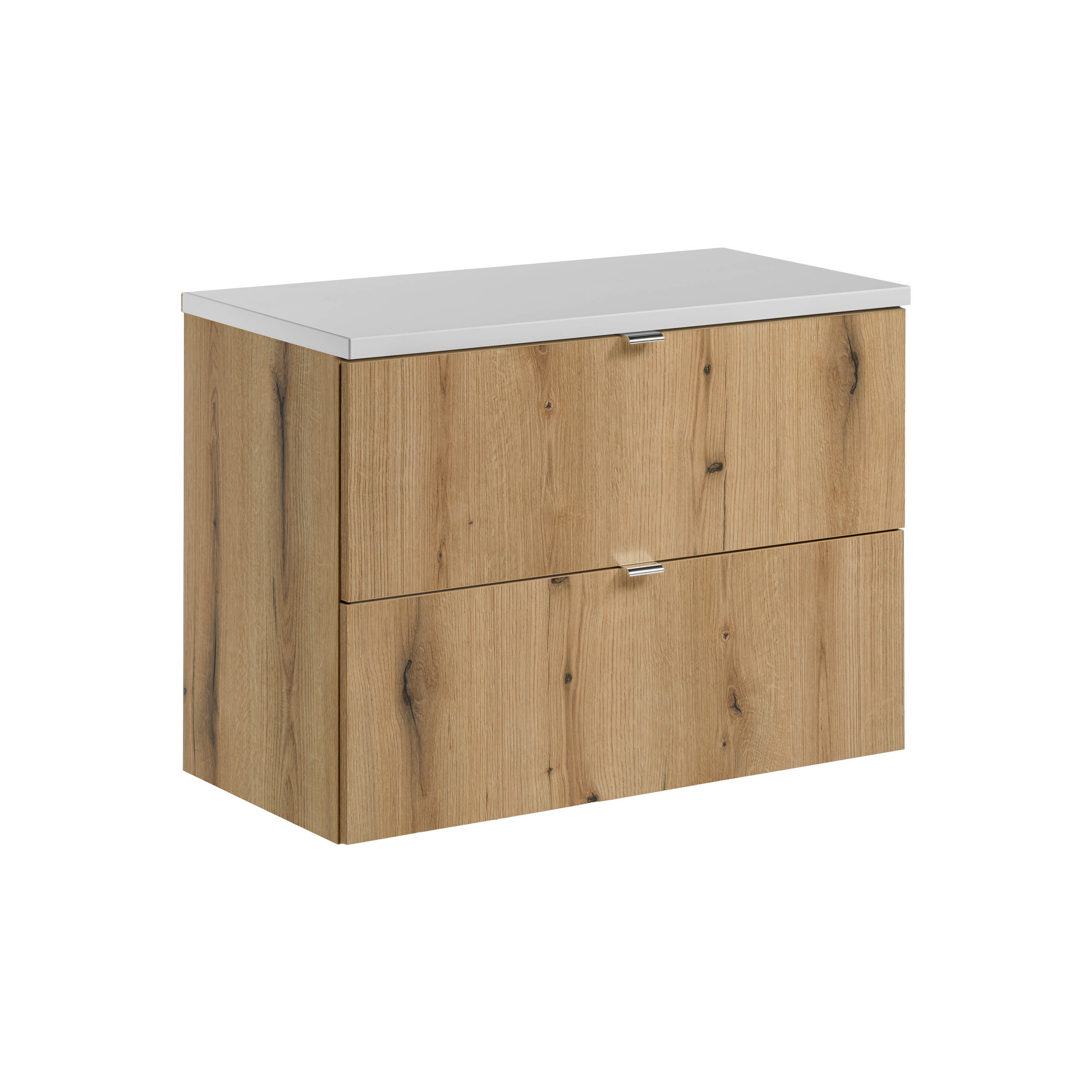 Comad Koupelnová skříňka pod deskové umyvadlo SET-NOA B White 80 dub coast evoke/bílá