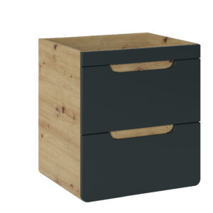 Comad Koupelnová skříňka pod umyvadlo Aruba Cosmos 50 dub craft/vesmírně šedá