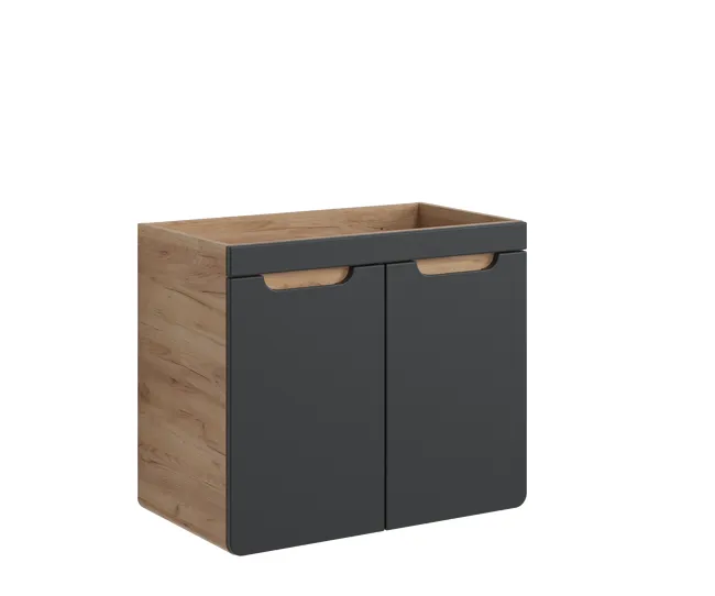 Comad Koupelnová skříňka pod umyvadlo Aruba Cosmos 70 dub craft/vesmírně šedá