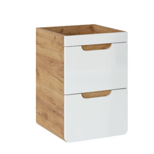 Comad Koupelnová skříňka pod umyvadlo Aruba White 40 dub craft/bílá