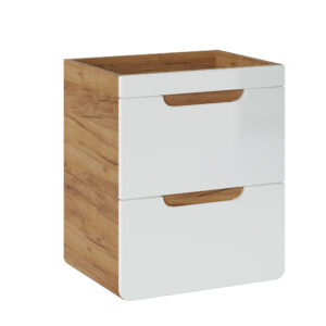 Comad Koupelnová skříňka pod umyvadlo Aruba White 50 dub craft/bílá