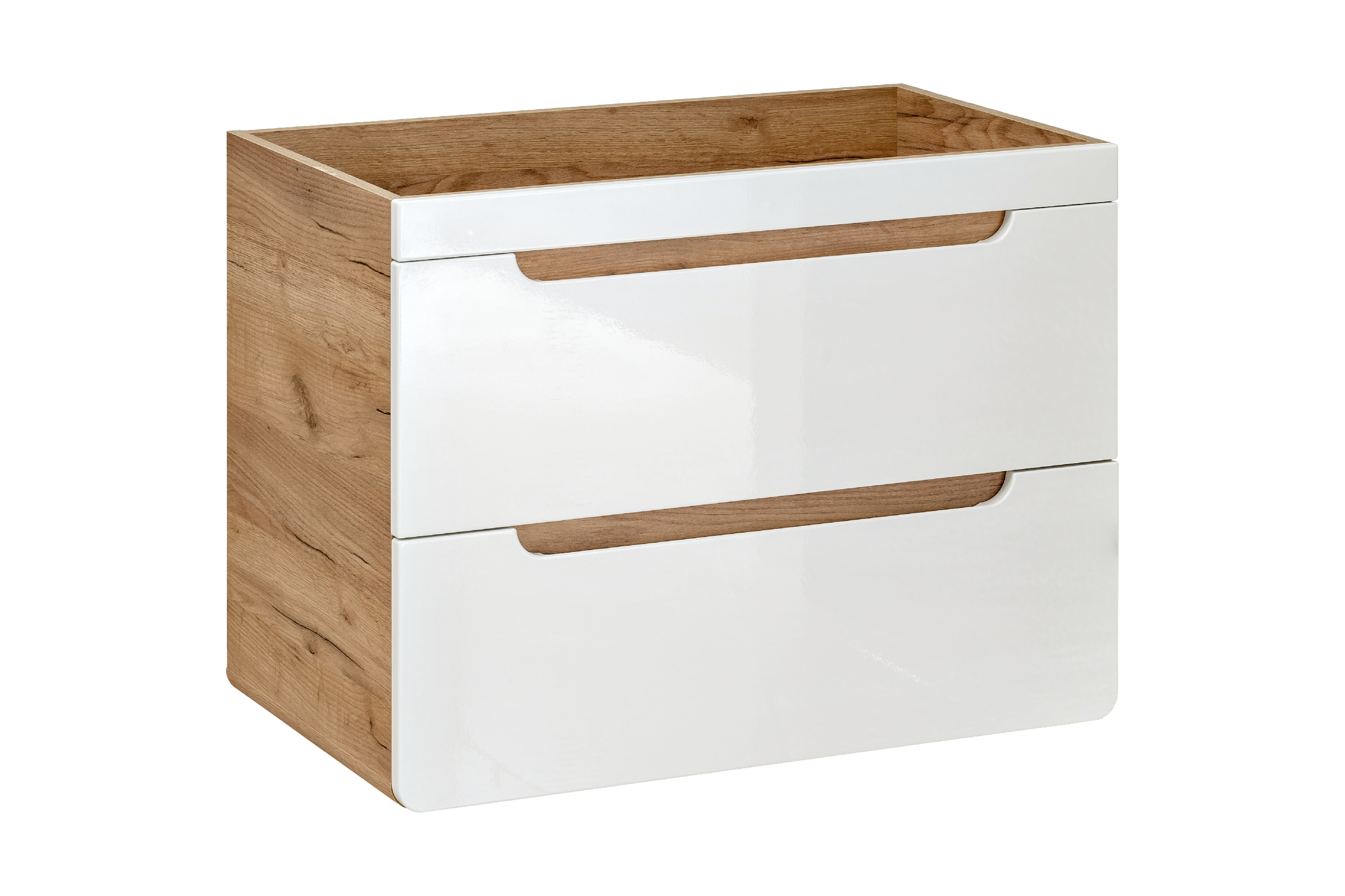 Comad Koupelnová skříňka pod umyvadlo Aruba White 60 dub craft/bílá