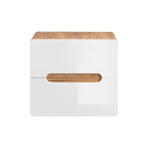 Comad Koupelnová skříňka pod umyvadlo Aruba White 60 dub craft/bílá