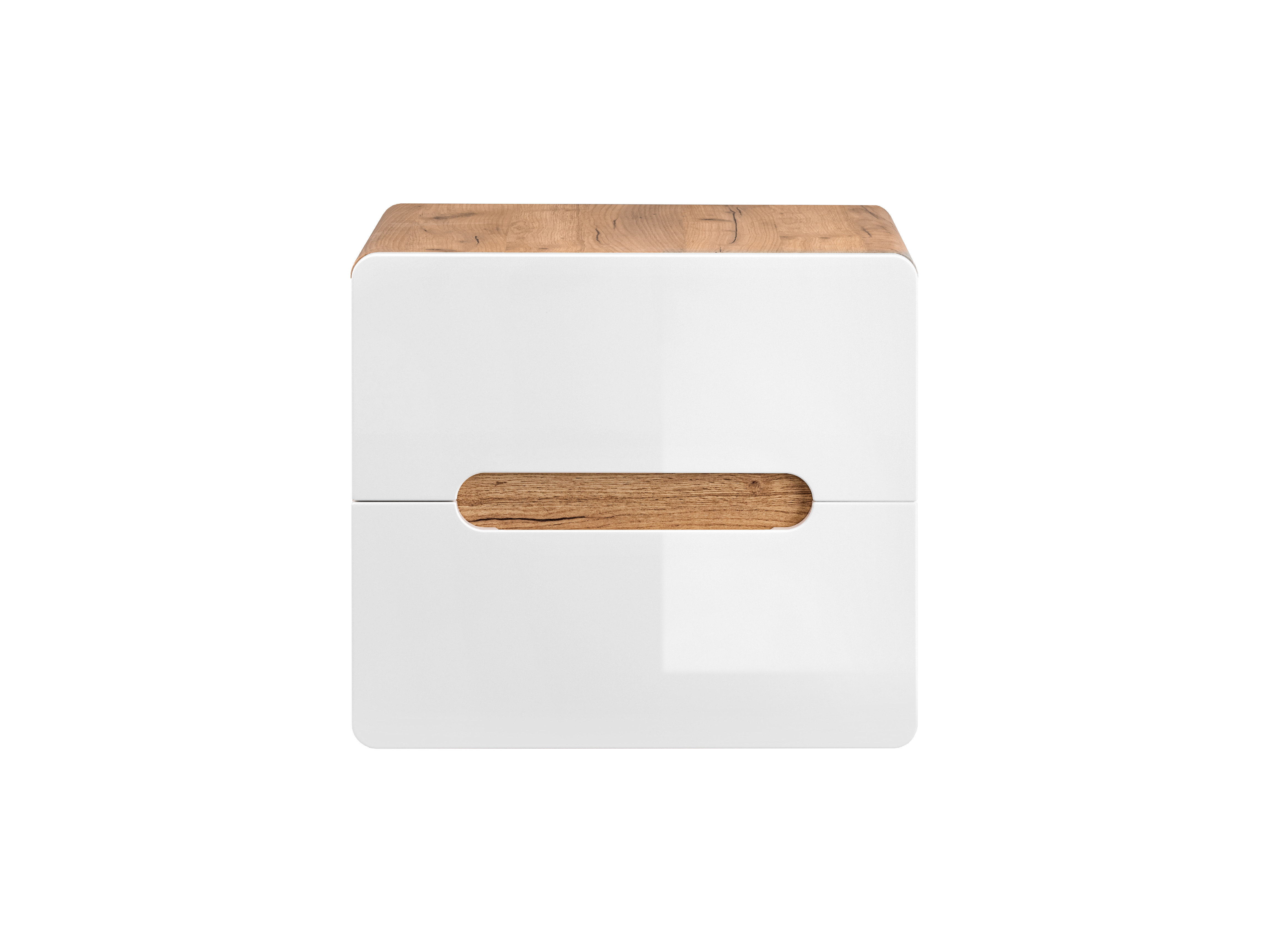 Comad Koupelnová skříňka pod umyvadlo Aruba White 60 dub craft/bílá