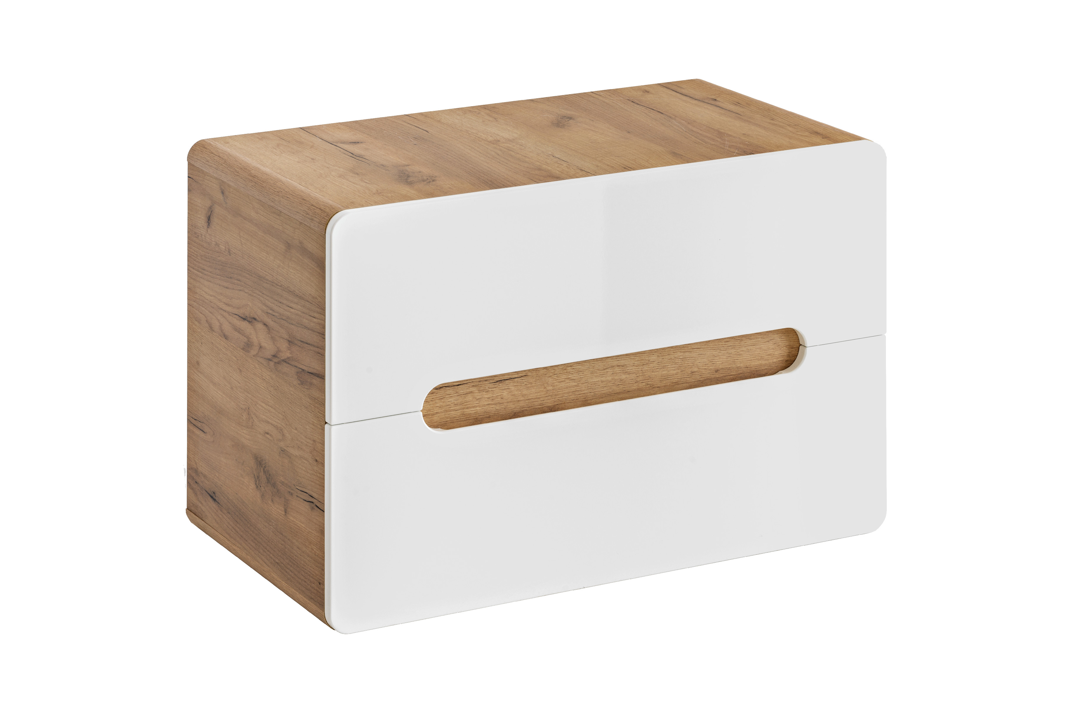 Comad Koupelnová skříňka pod umyvadlo Aruba White 80 dub craft/bílá