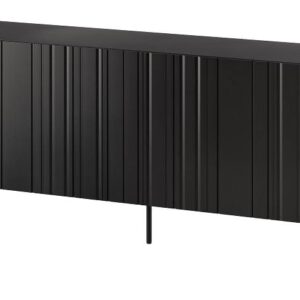 HALMAR Komoda Isla 200 cm I černá