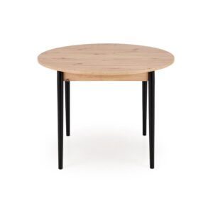 HALMAR Rozkládací jídelní stůl Pivot 102/141 cm dub artisan/černý buk