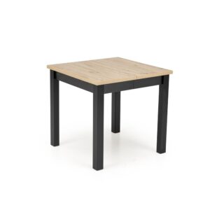 HALMAR Rozkládací jídelní stůl Qubik 80/200 cm dub artisan/černý