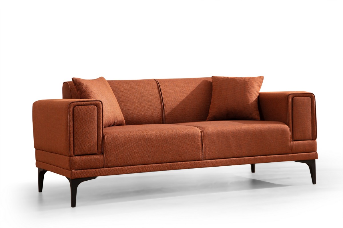 Hanah Home Dvoumístná pohovka Horizon 170 cm cihlová