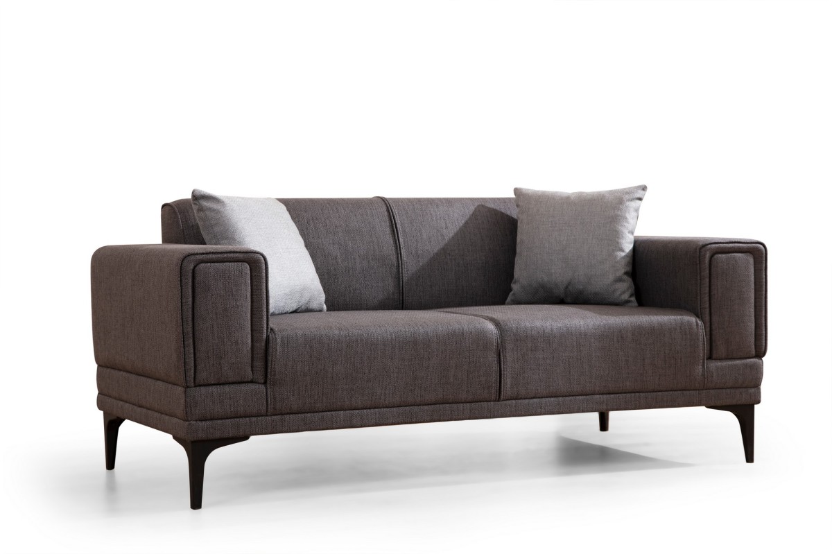 Hanah Home Dvoumístná pohovka Horizon 170 cm tmavě šedá