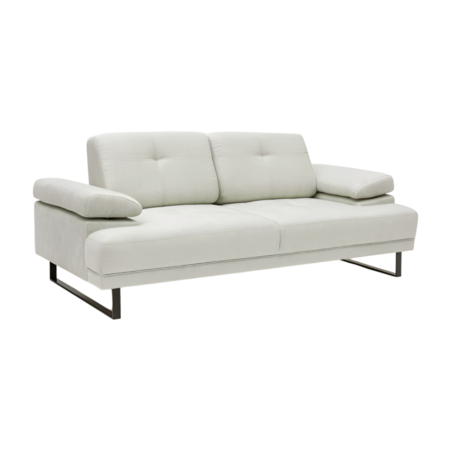 Hanah Home Dvoumístná pohovka Mustang 199 cm bílá