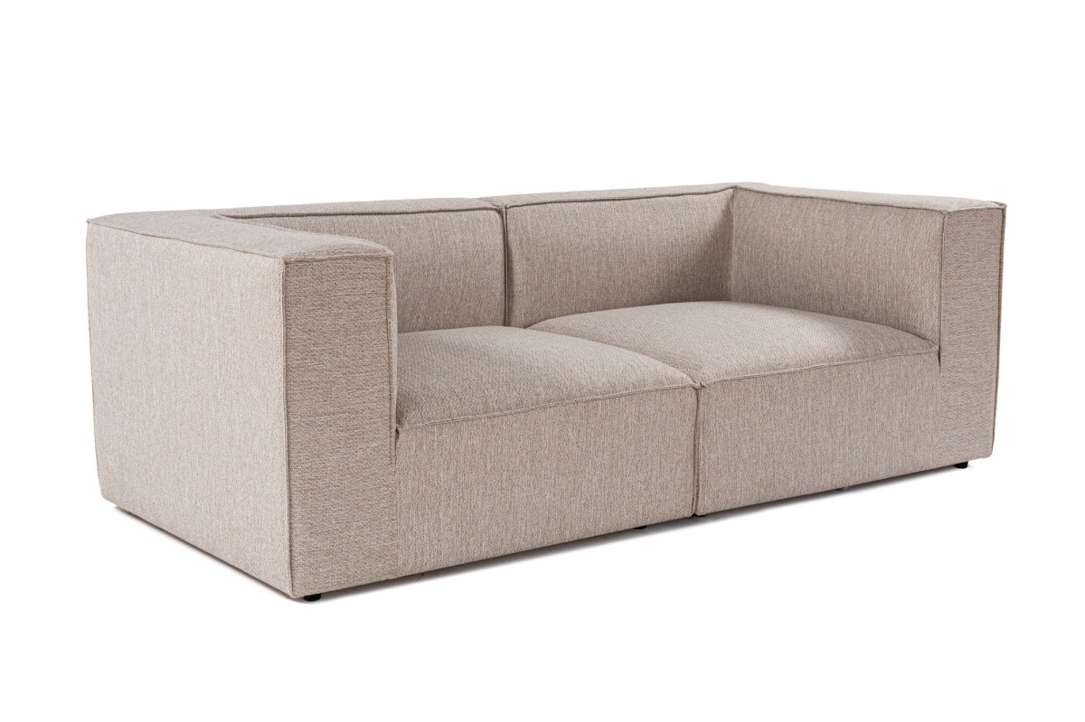 Hanah Home Dvoumístná pohovka Sora 220 cm pískově béžová - Obrázek 2