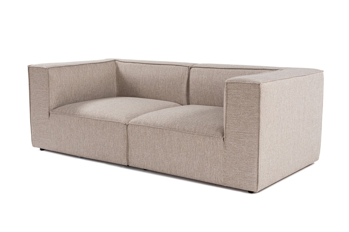 Hanah Home Dvoumístná pohovka Sora 220 cm pískově béžová