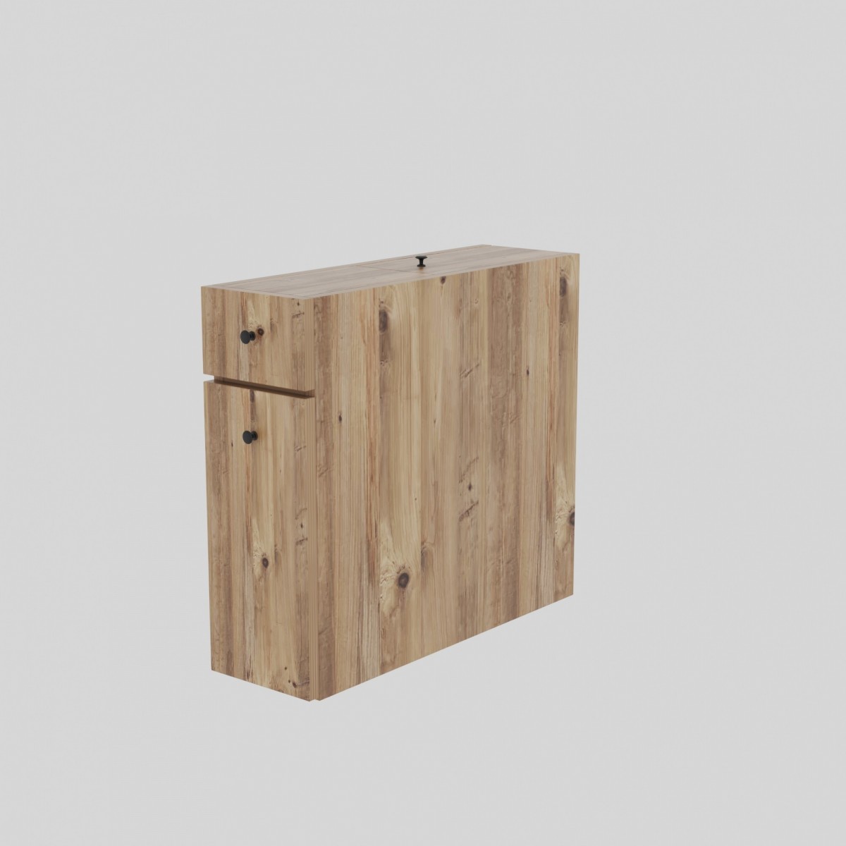 Hanah Home Koupelnová skříňka Calencia 55 cm dub - Obrázek 2