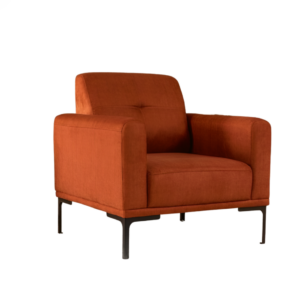Hanah Home Křeslo Mustang oranžové