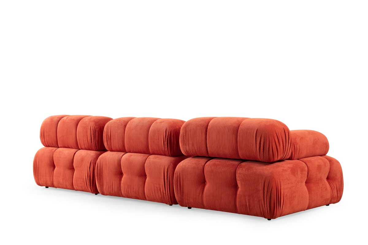 Hanah Home Modulová pohovka Doblo I 315 cm červená - Obrázek 2