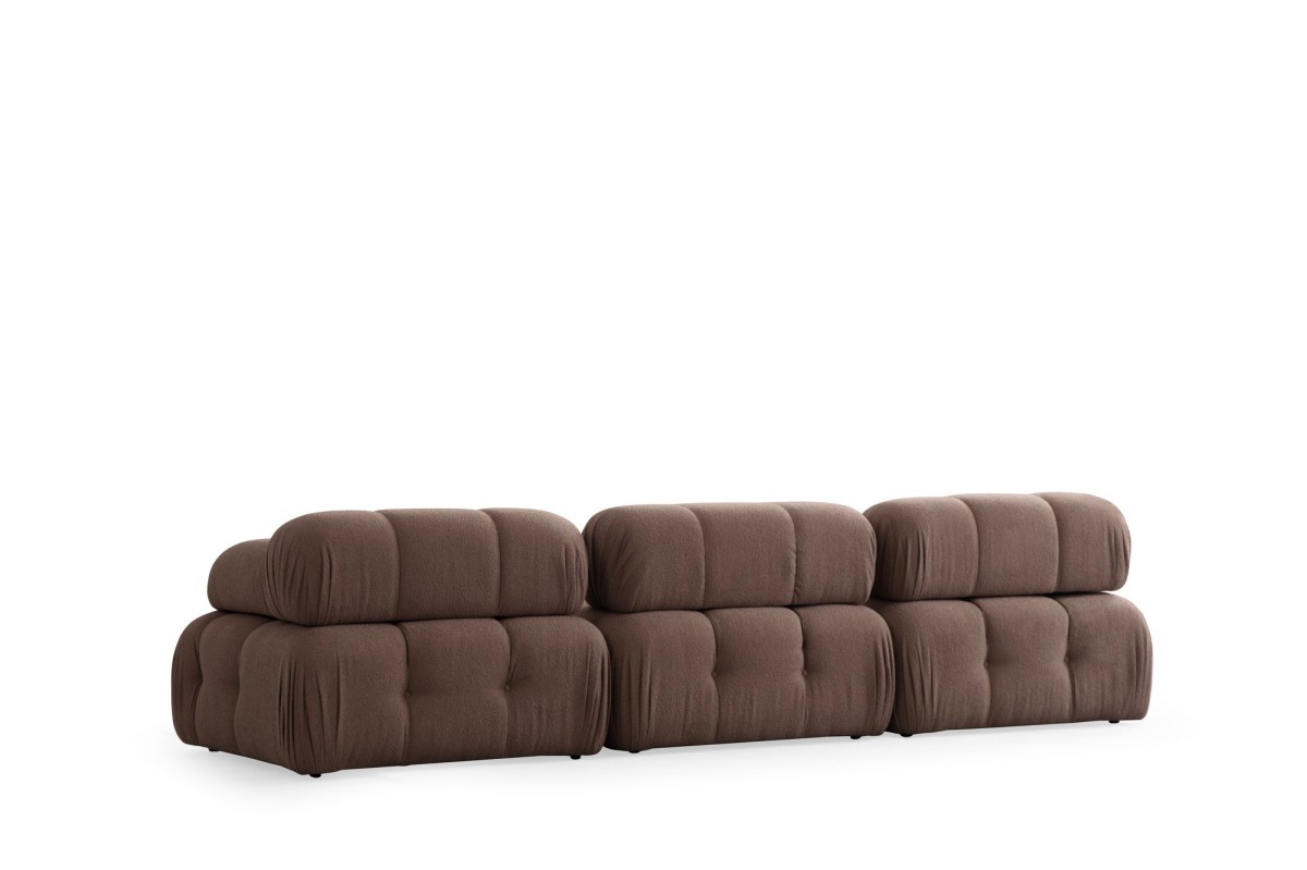 Hanah Home Modulová pohovka Doblo I 315 cm hnědá - Obrázek 2