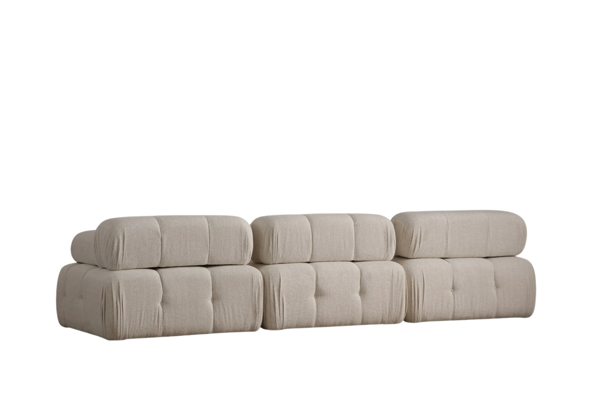 Hanah Home Modulová pohovka Doblo I 315 cm krémová - Obrázek 2