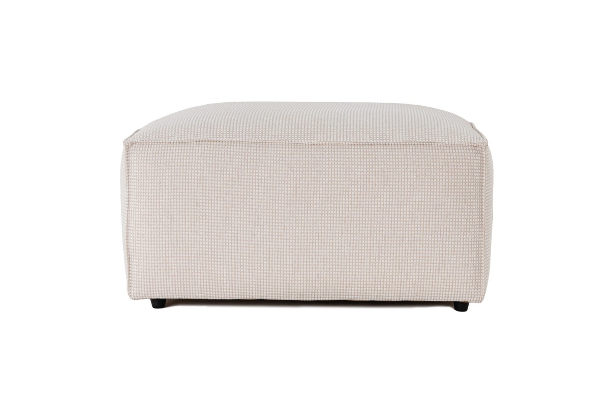 Hanah Home Taburet LORA 85 cm béžovo-bílý - Obrázek 2