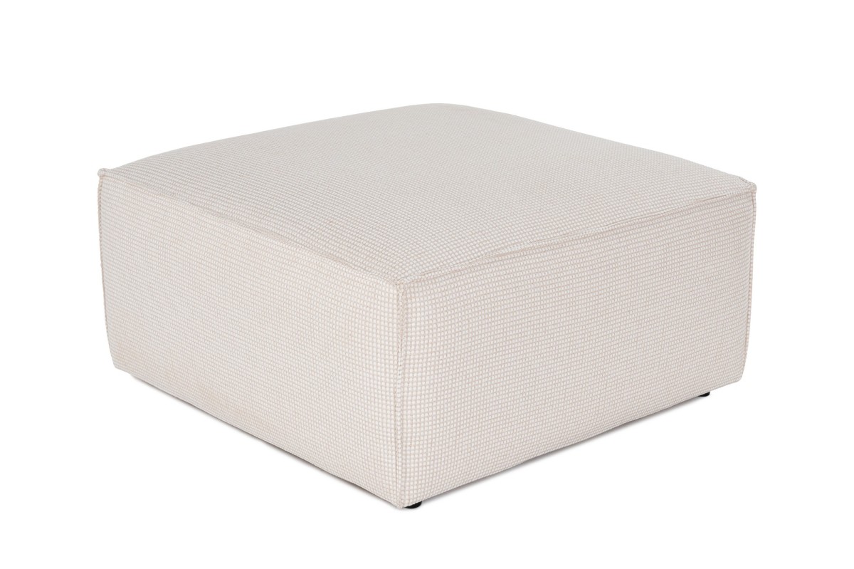 Hanah Home Taburet LORA 85 cm béžovo-bílý
