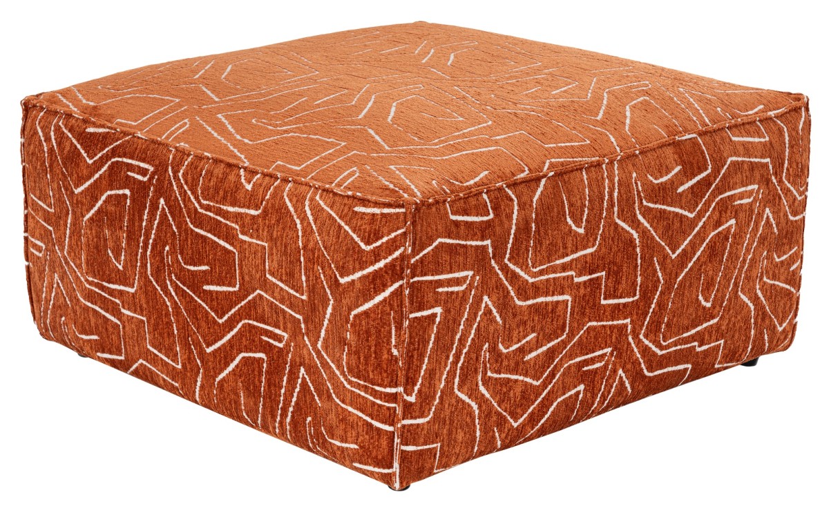 Hanah Home Taburet LORA 85 cm oranžový