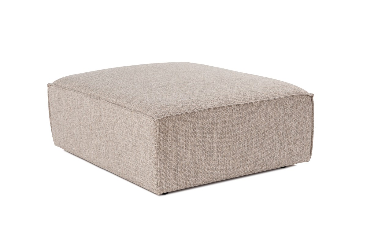 Hanah Home Taburet SORA 100 cm pískově hnědý