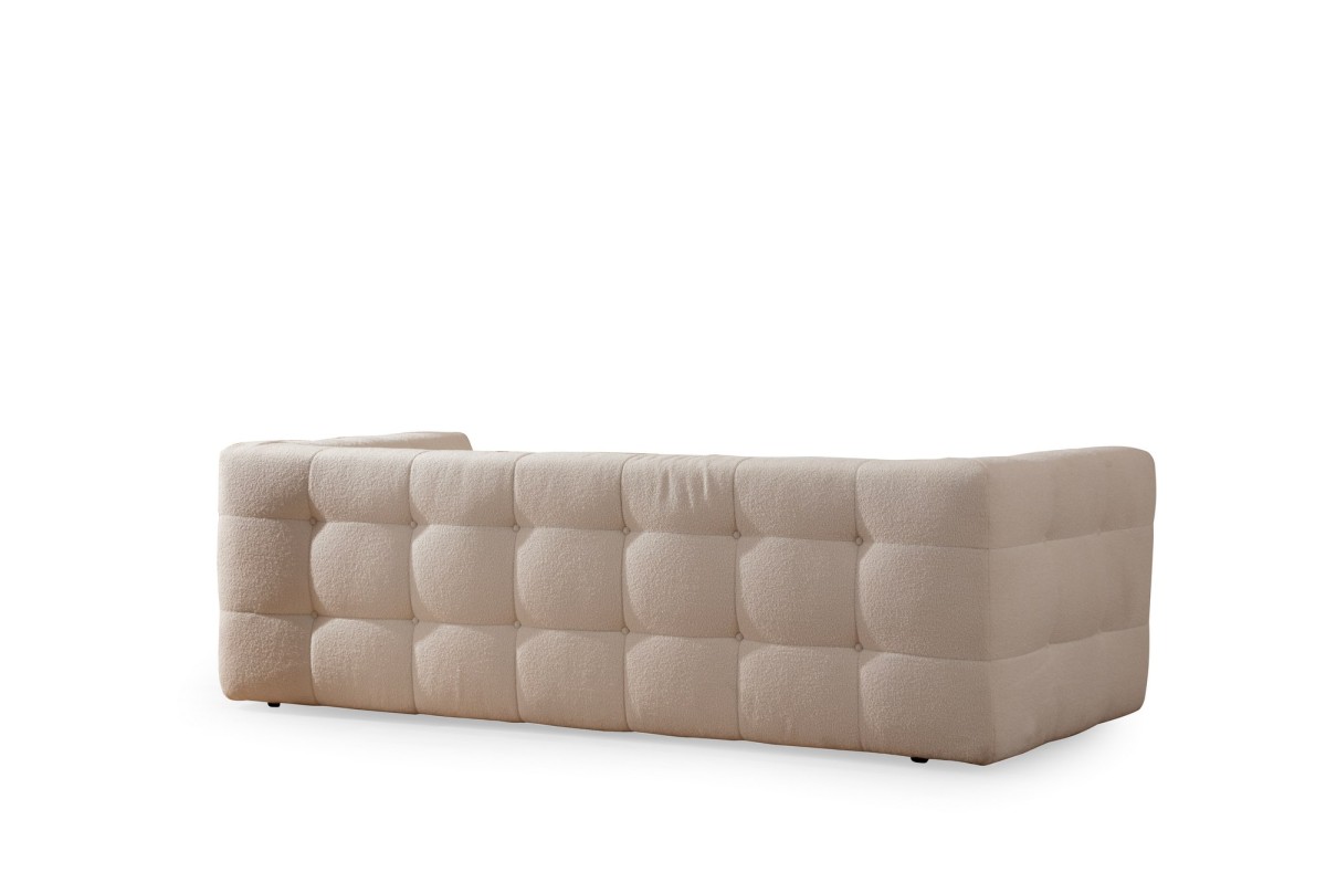 Hanah Home Třímístná pohovka Cady 235 cm béžová - Obrázek 2