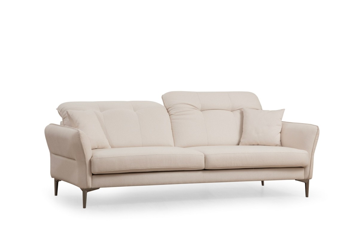 Hanah Home Třímístná pohovka Costor 230 cm krémová