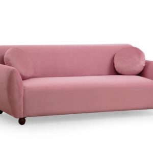 Hanah Home Třímístná pohovka Eddy 223 cm růžová