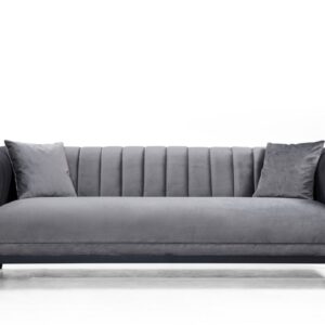 Hanah Home Třímístná pohovka Trendy 225 cm tmavě šedá