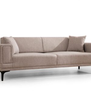 Hanah Home Třímístná rozkládací pohovka Horizon 230 cm světle hnědá