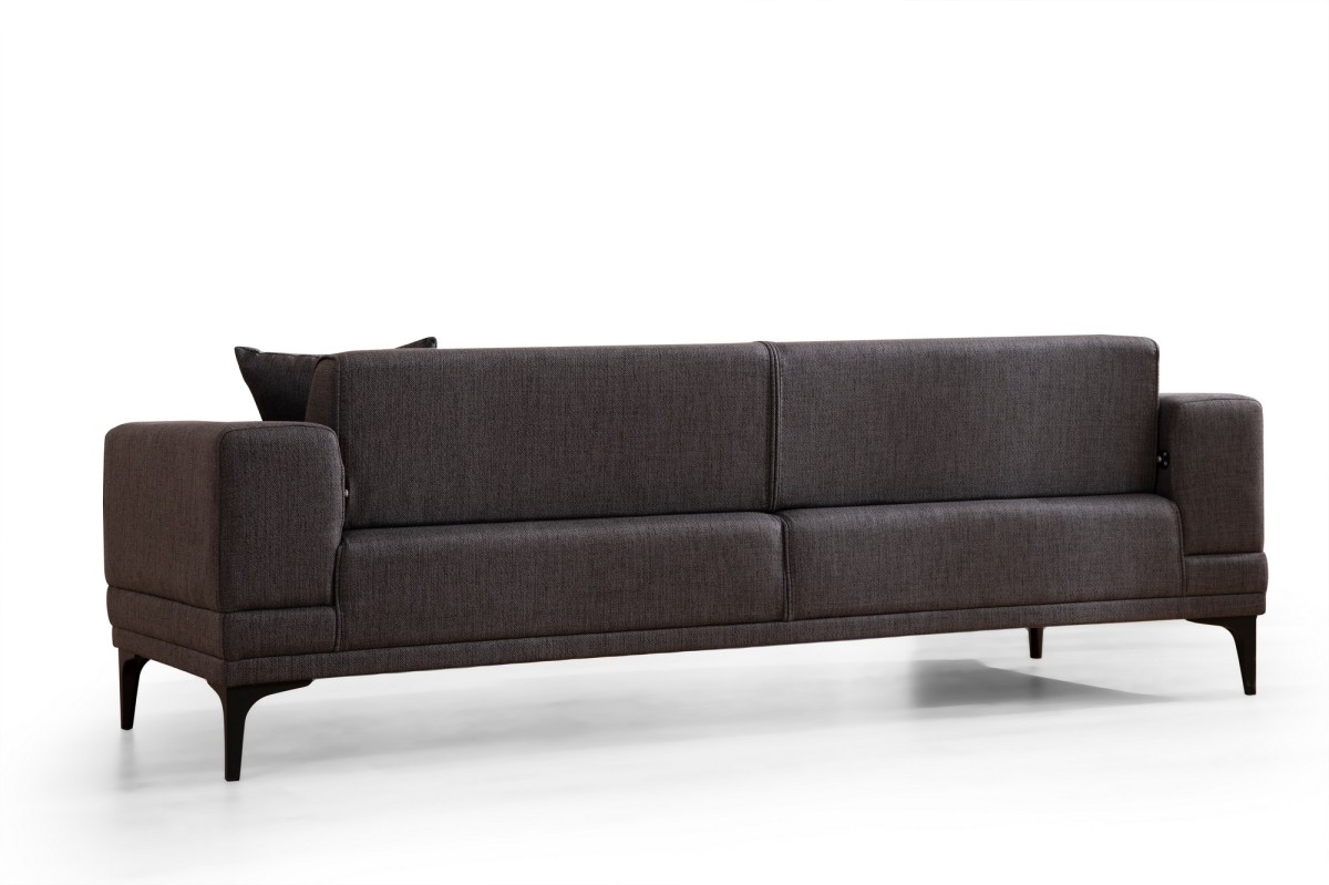 Hanah Home Třímístná rozkládací pohovka Horizon 230 cm tmavě šedá - Obrázek 2