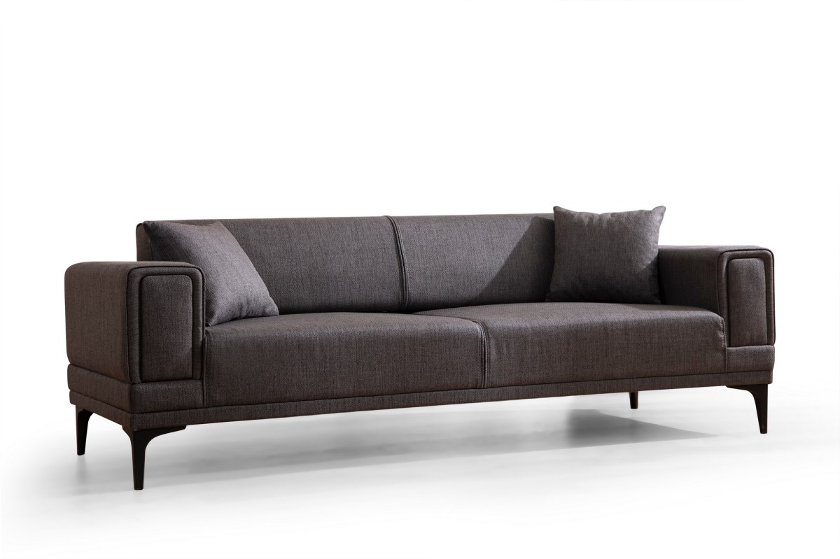 Hanah Home Třímístná rozkládací pohovka Horizon 230 cm tmavě šedá