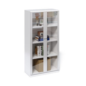 Kancelářská knihovna Houseland Prime Core 01 80 cm bílá