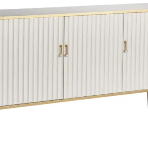 LivinHill Komoda Stilig ST313 160 cm bílá/zlatá