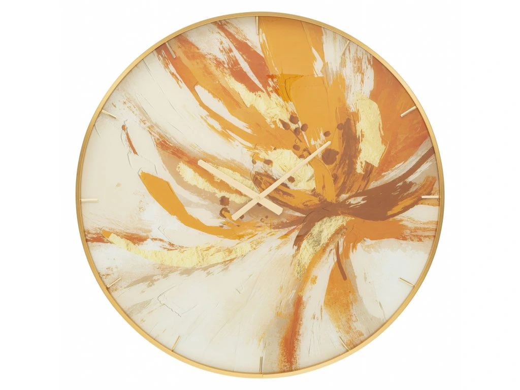 Mauro Ferretti Nástěnné hodiny Glass Toply 80 cm vícebarevné/zlaté