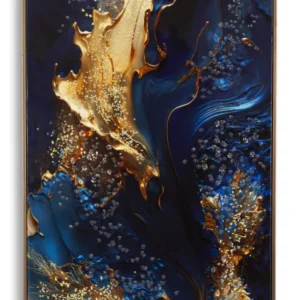 Mauro Ferretti Obraz Andromeda A 60x90 cm modrý/zlatý