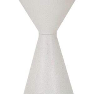 Mauro Ferretti Odkládací stolek White 44 cm mramor/bílý