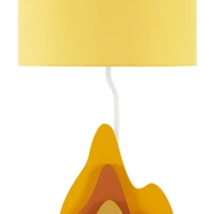 Mauro Ferretti Stolní lampa Color A 57 cm žluto-oranžová