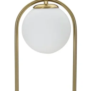 Mauro Ferretti Stolní lampa Glamy Arc B 50 cm zlatá
