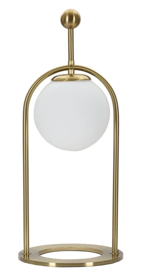 Mauro Ferretti Stolní lampa Glamy Arc B 50 cm zlatá