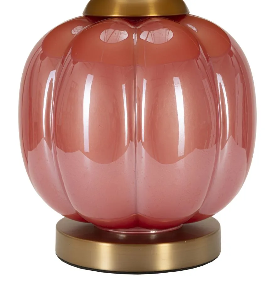 Mauro Ferretti Stolní lampa Helene Ball 50 cm modro-červená - Obrázek 2