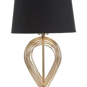 Mauro Ferretti Stolní lampa Maxt 44 cm černo-zlatá