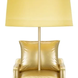 Mauro Ferretti Stolní lampa Midcentury 46 cm žlutá