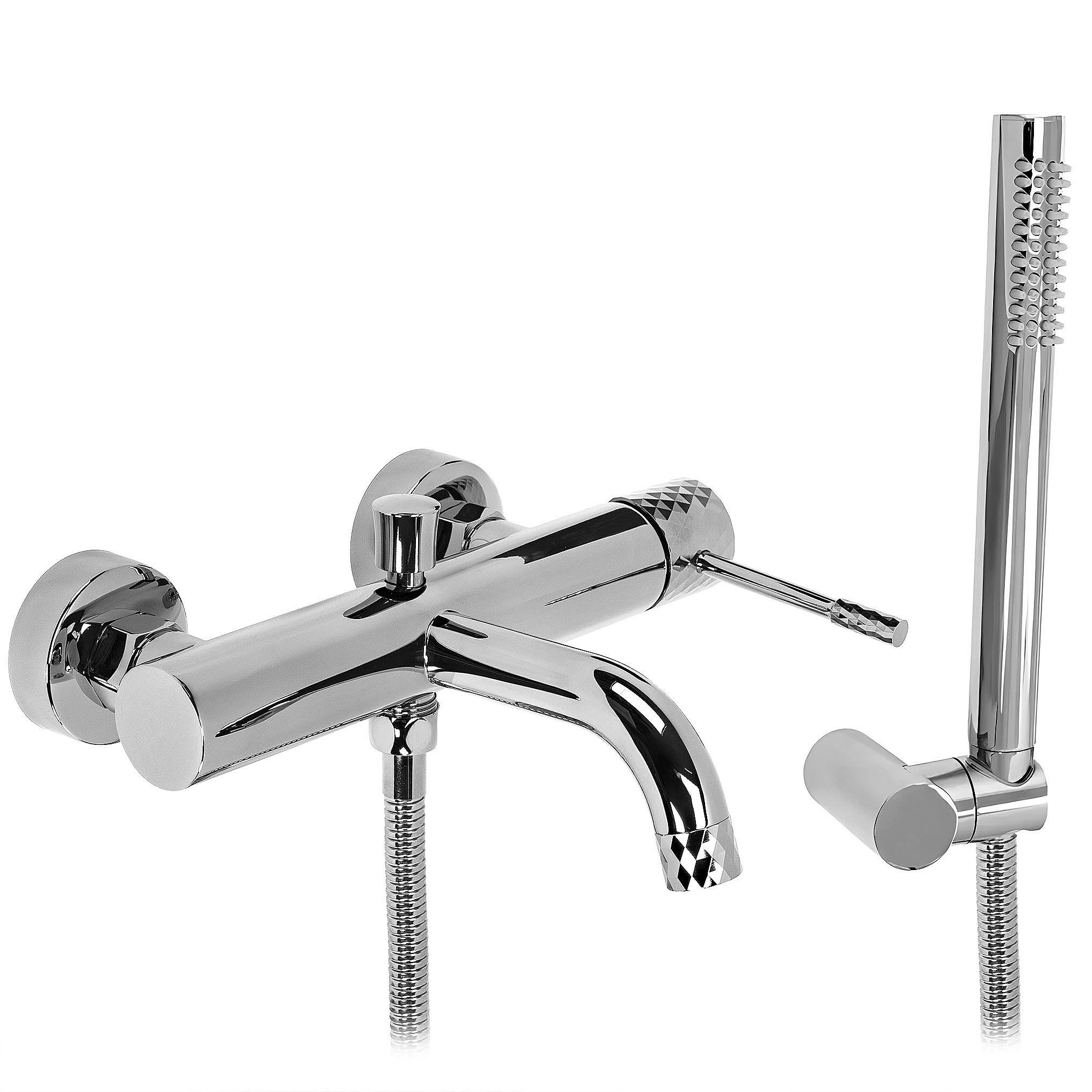 Nástěnná vanová baterie REA LUNGO Diamond