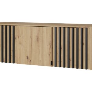 Piaski Nástavec na skříň Nelly 155 cm dub artisan/černý
