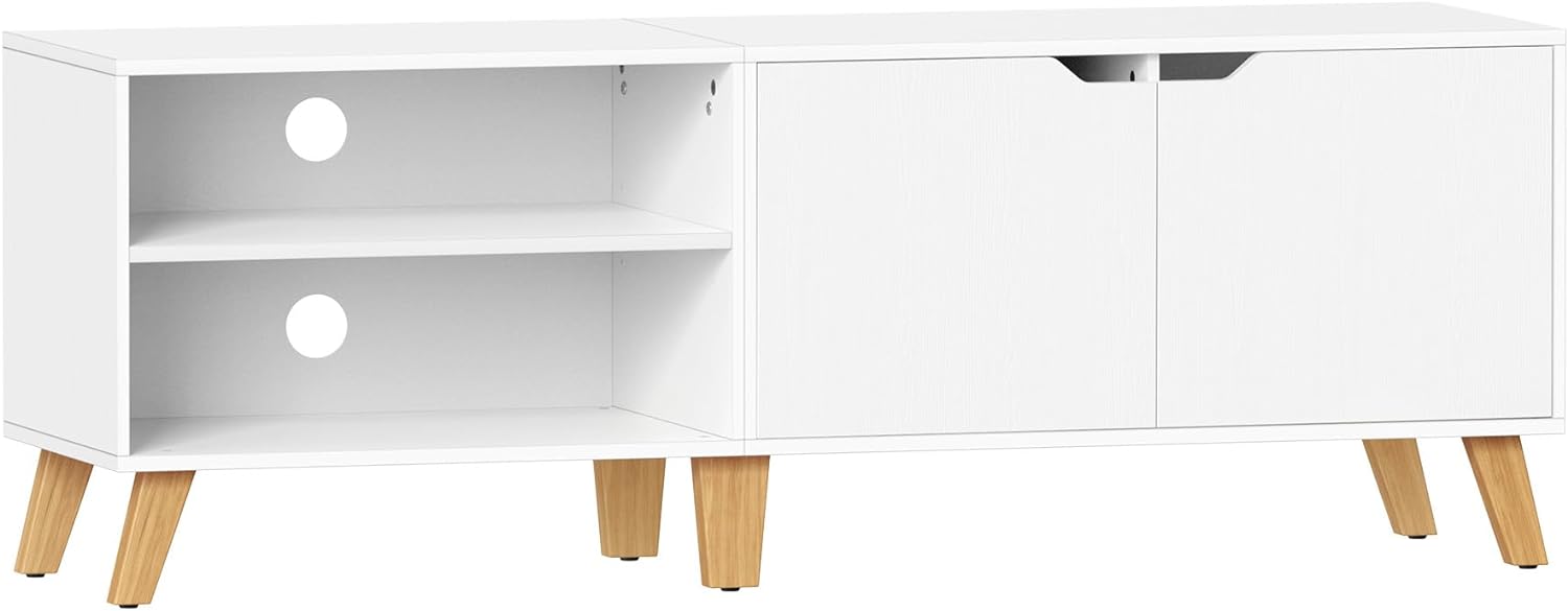 SONGMICS TV stolek Vasagle Indigo bílý