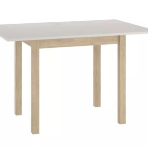Signal Jídelní rozkládací stůl Flip 80/160 cm kašmírový/dub Cremona Torro