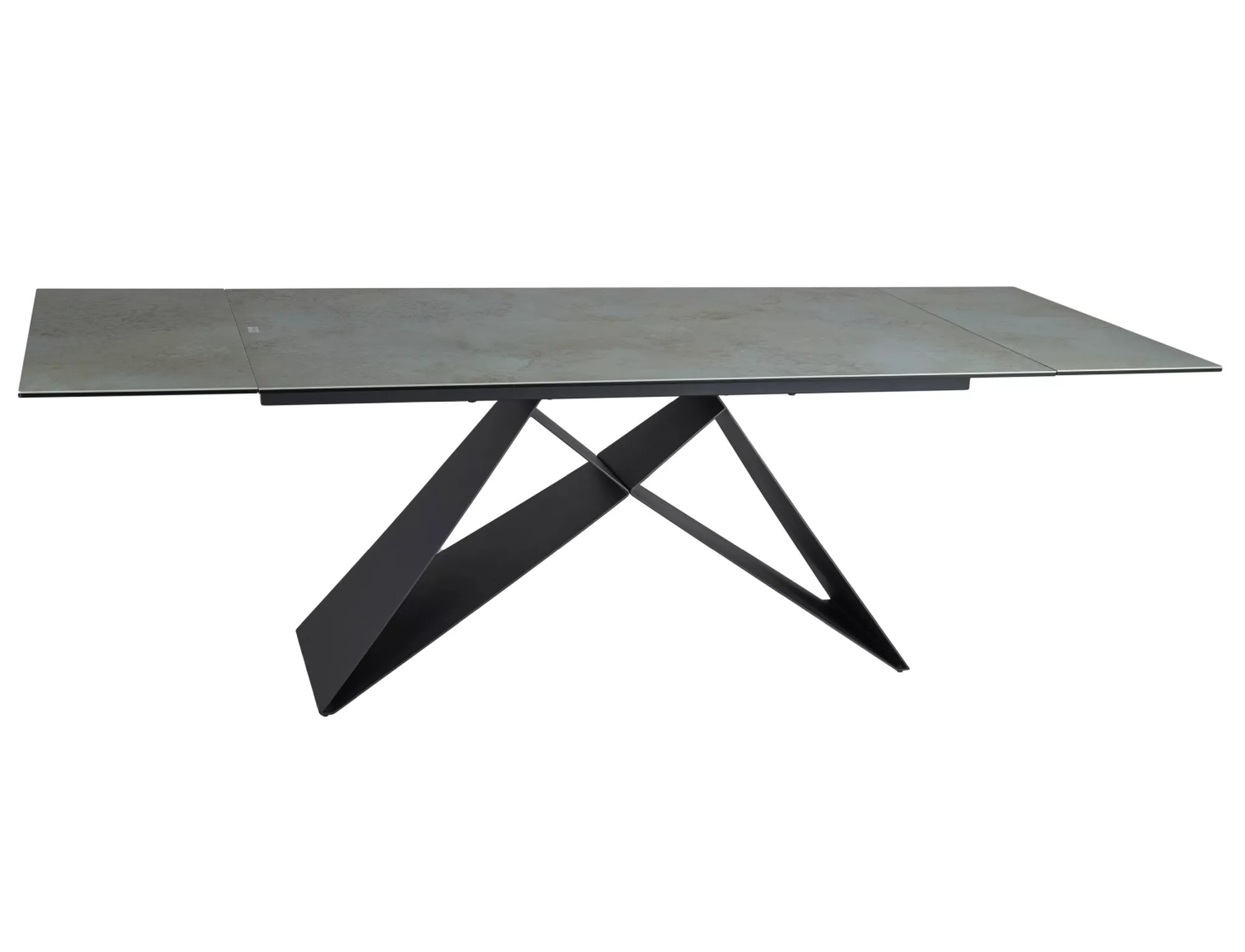 Signal Jídelní rozkládací stůl Westin 160/240 cm keramika černý/tyrkysový