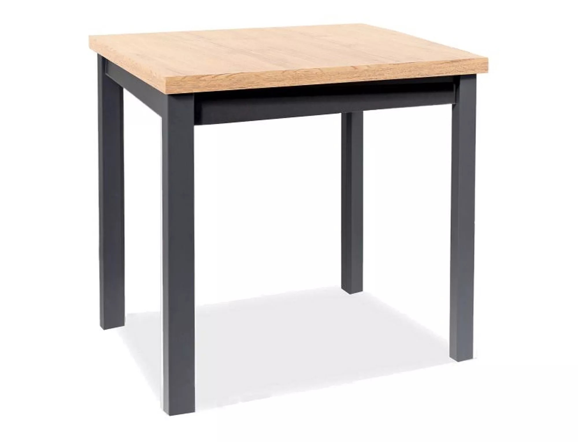 Signal Jídelní stůl Adam 80 cm dub artisan/černý